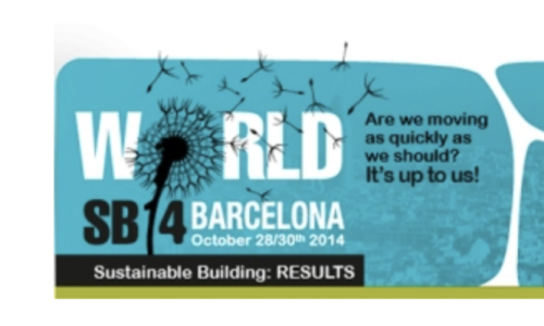 Navid Hossaini Presenting at World Sustainable Building Conference 2014 in Barcelona!