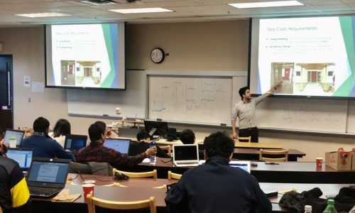 Navid Hossaini Presents Step Code to UBC Students